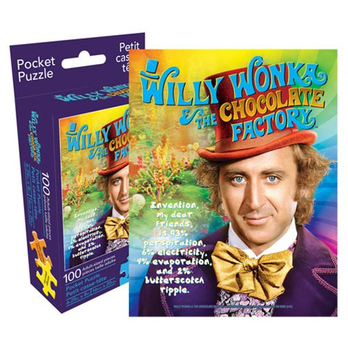 Willy Wonka 100-Piece Pocket Puzzle                         