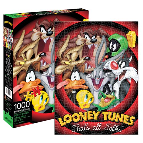 Looney Tunes Group 1,000-Piece Puzzle                       