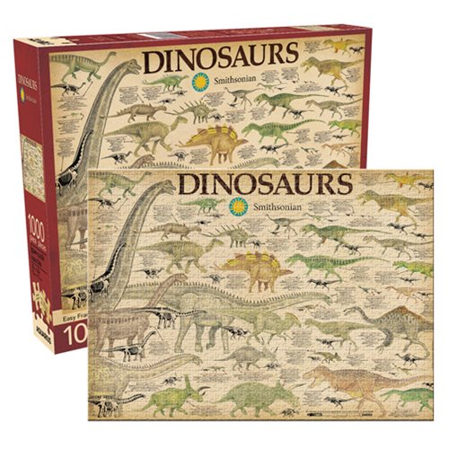 Smithsonian Dinosaurs 1,000-Piece Puzzle                    