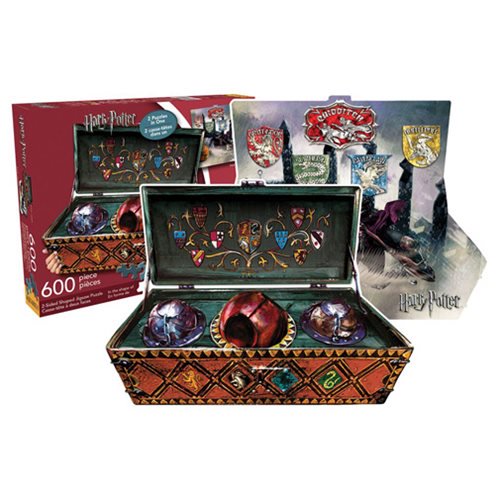 Harry Potter Quidditch Set 600-Piece 2-Sided Puzzle         