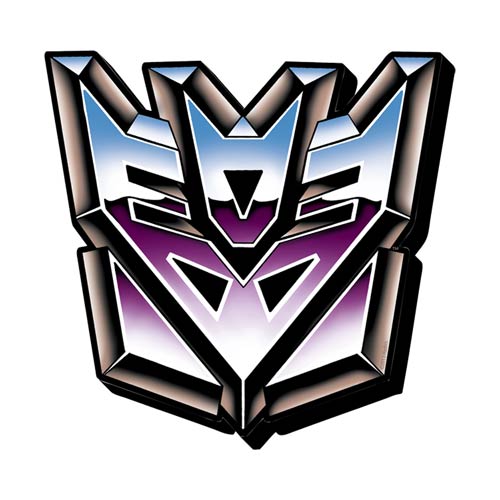 Transformers Decepticons Symbol Funky Chunky Magnet         