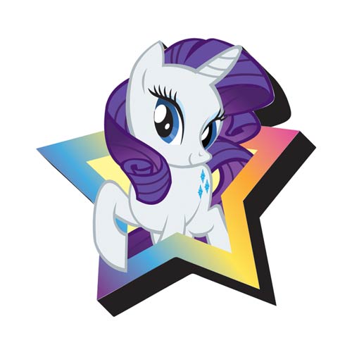 My Little Pony Rarity Funky Chunky Magnet                   