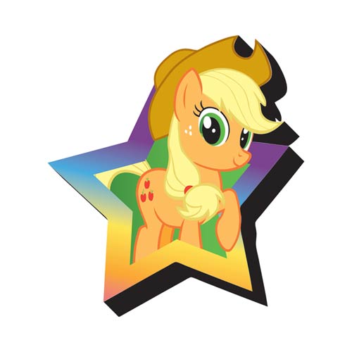 My Little Pony Applejack Funky Chunky Magnet                