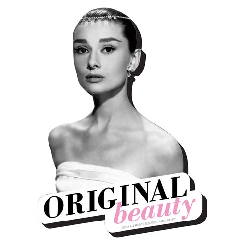 Audrey Hepburn Original Beauty Funky Chunky Magnet          