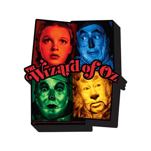 Wizard of Oz Squares Funky Chunky Magnet                    