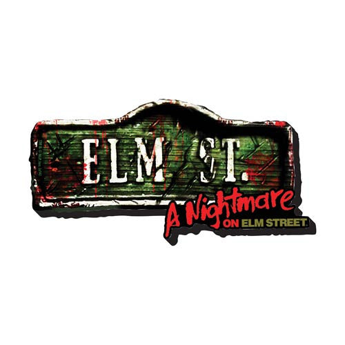 Nightmare on Elm Street Sign Funky Chunky Magnet            