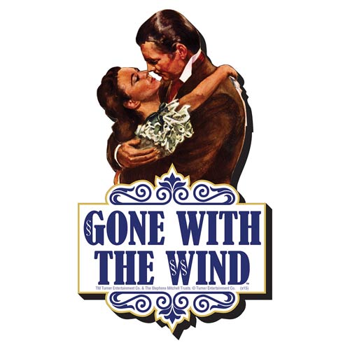 Gone with the Wind Embrace Funky Chunky Magnet              