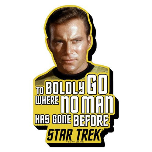 Star Trek Kirk Quote Funky Chunky Magnet                    