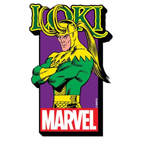 Thor Loki Logo Funky Chunky Magnet                          