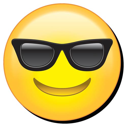 Emoji Sunglasses  Funky Chunky Magnet                       