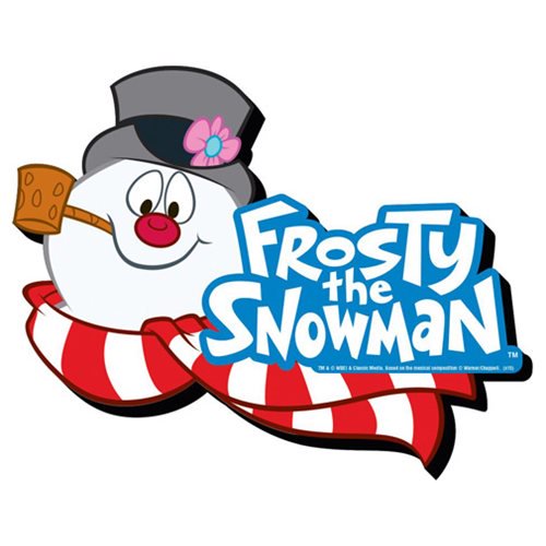 Frosty the Snowman Logo Funky Chunky Magnet                 