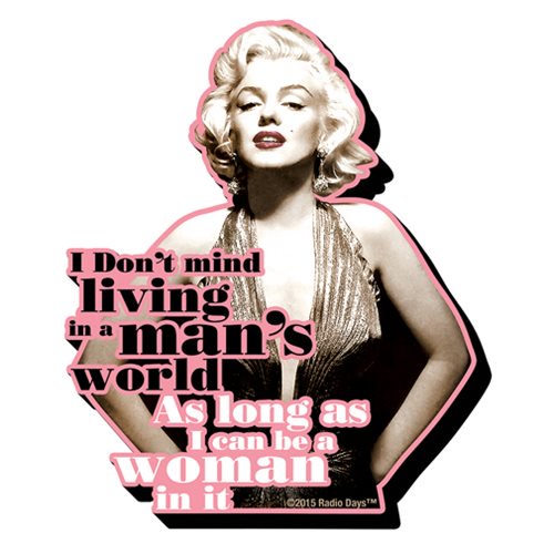 Marilyn Monroe Quote Funky Chunky Magnet                    