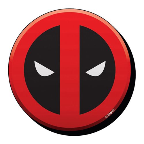 Deadpool Face Logo Funky Chunky Magnet                      