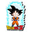 Dragon Ball Z Goku Youth Funky Chunky Magnet                