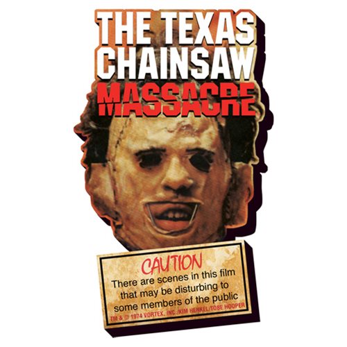 Texas Chainsaw Massacre Head Funky Chunky Magnet            