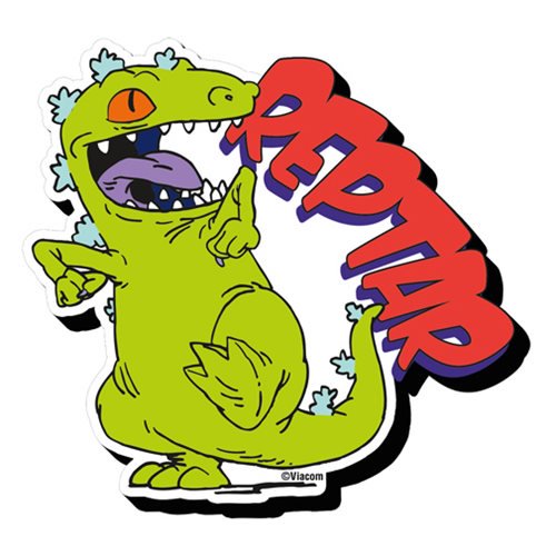 Rugrats Reptar Funky Chunky Magnet                          