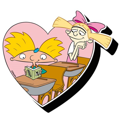 Hey Arnold! Love Funky Chunky Magnet                        