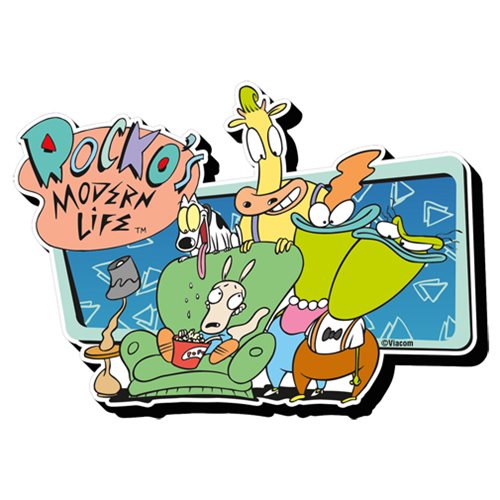 Rocko's Modern Life Group Funky Chunky Magnet               