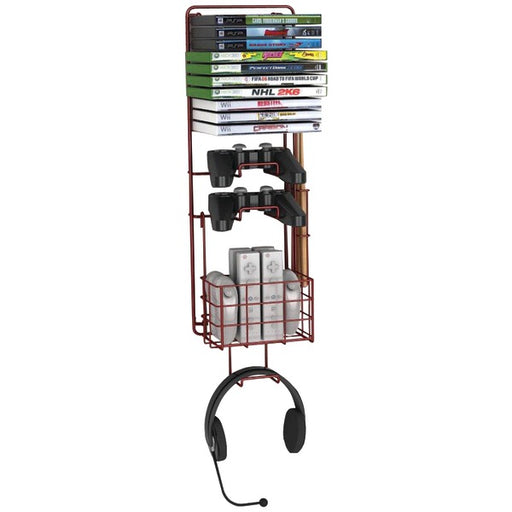 WALLMOUNT GAME RACK