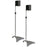 SPEAKER STANDS TITANIUM