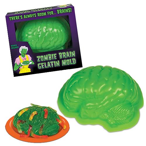 Zombie Brain Gelatin Mold                                   