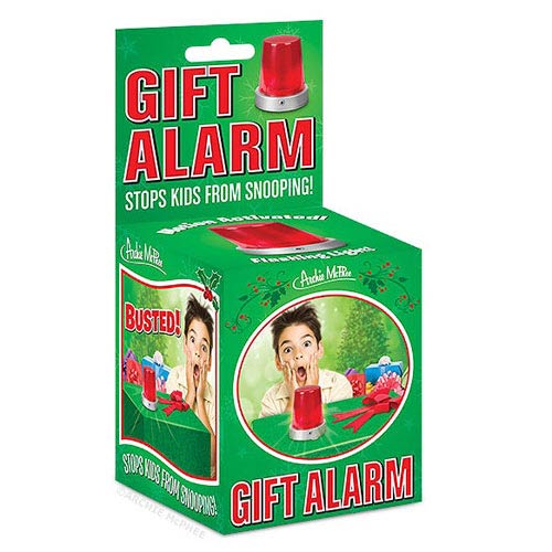 Gift Alarm with Flashing Red Light                          