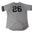 Tyler Austin Signed New York Yankees 2017 Game-Issued # 26 Road Jersey (JC 052110)