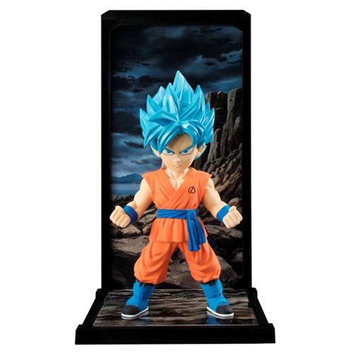 Dragon Ball Super Goku SSGSS Tamashii Buddies Mini-Statue   