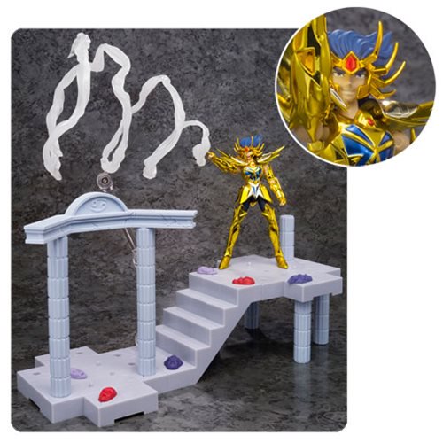 Saint Seiya Temple of the Giant Crab Battle Set Diorama     