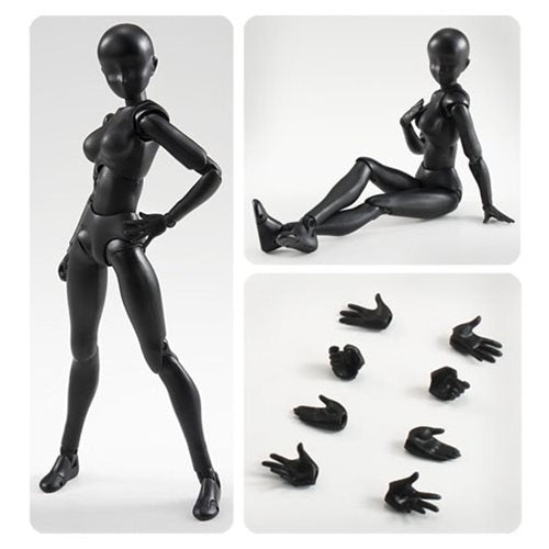 SH Figuarts Woman Solid Black Action Figure                 