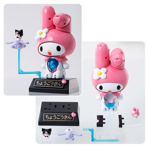 Hello Kitty Chogokin Onegai My Melody Die-Cast Action Figure