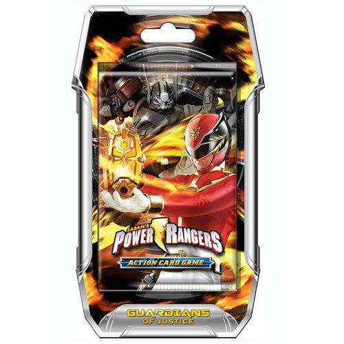 Power Rangers Guardians of Justice Action Card Game Display 