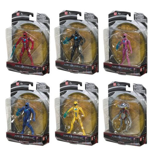 Power Rangers Movie 5-Inch Action Figure Wave 1 Case        