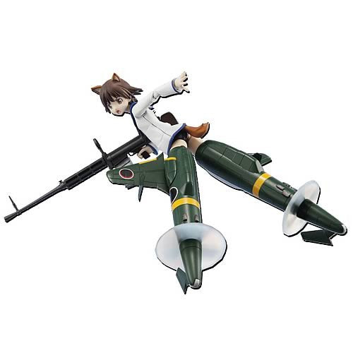 Strike Witches Yoshika Miyafuji Armor Girls Action Figure   