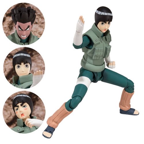 Naruto Shippuden Rock Lee SH Figuarts Action Figure         