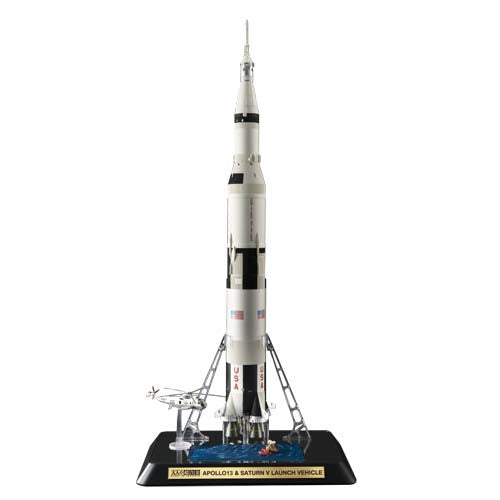 NASA Apollo 13 and Saturn V Launch Vehicle Replica          