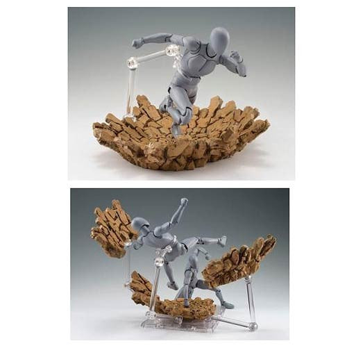 Tamashii Effect Impact Beige Figure Effect Accessories      