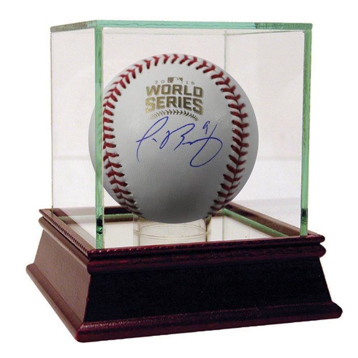 Javier Baez Signed 2016 World Series Baseball Fanatics Auth