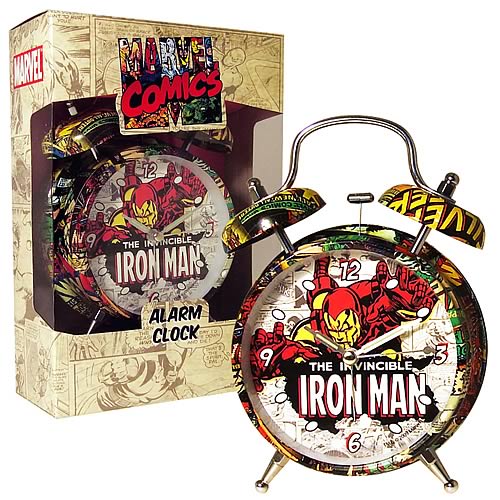 Marvel Retro Collection Iron Man Alarm Clock                