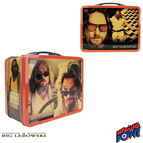 The Big Lebowski The Dude Abides Tin Tote                   