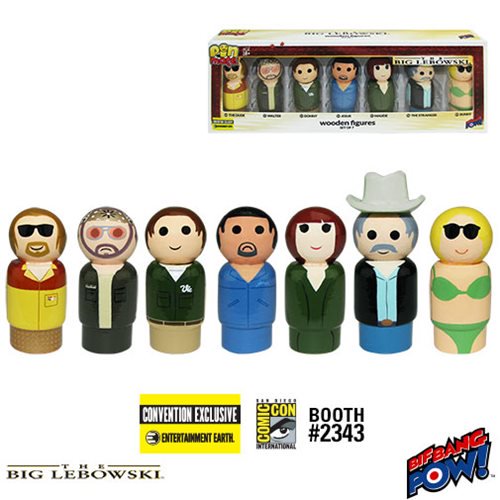 The Big Lebowski Pin Mate Set of 7 - Convention Exclusive   