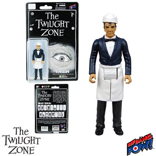 Twilight Zone Three-Eyed Venusian 3 3/4-Inch Figure In Color