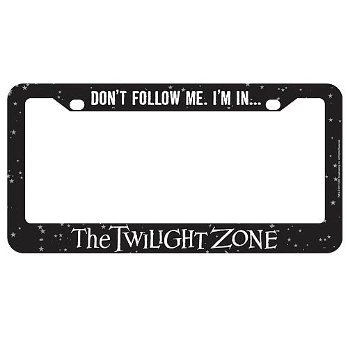 The Twilight Zone Don't Follow Me License Plate Frame Case  