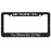 The Twilight Zone Don't Follow Me License Plate Frame Case  