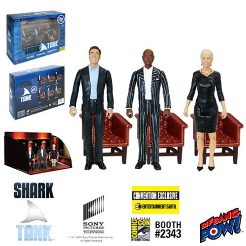 Shark Tank Mark, Daymond, Barbara 3 3/4-Inch Figure-Con Excl