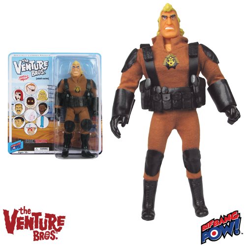 The Venture Bros. Brock Sphinx 8-Inch Action Figure         