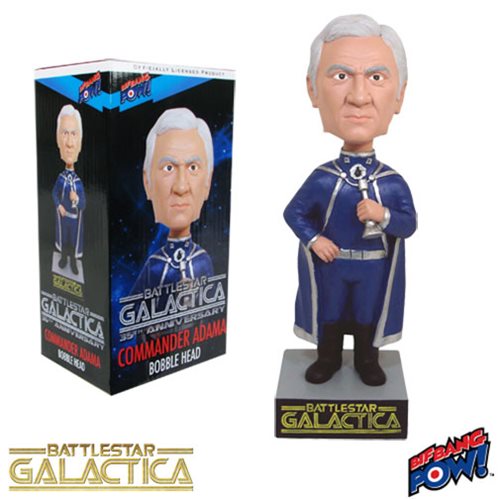 Battlestar Galactica Commander Adama Bobble Head            