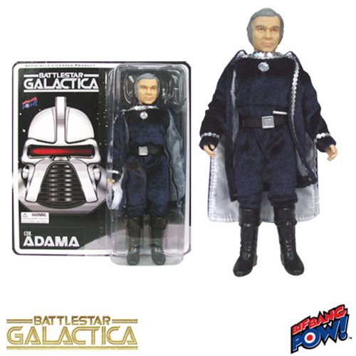 Battlestar Galactica Adama 8-Inch Action Figure             