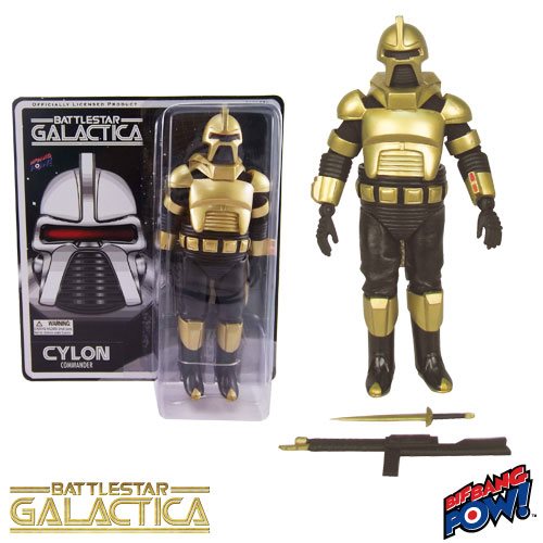 Battlestar Galactica Cylon Commander 8-Inch Action Figure   