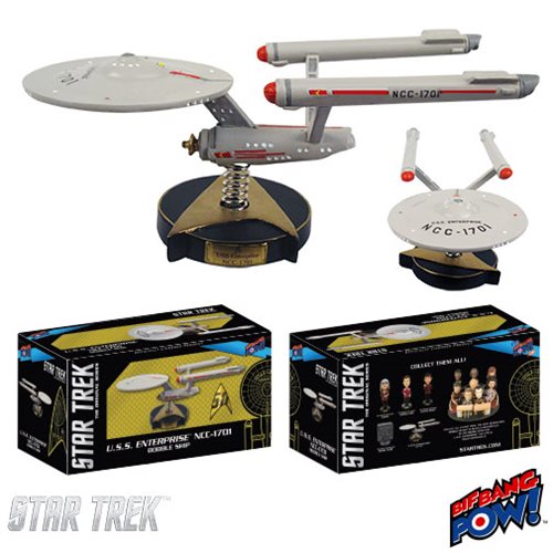 Star Trek TOS U.S.S. Enterprise NCC-1701 Bobble Ship        